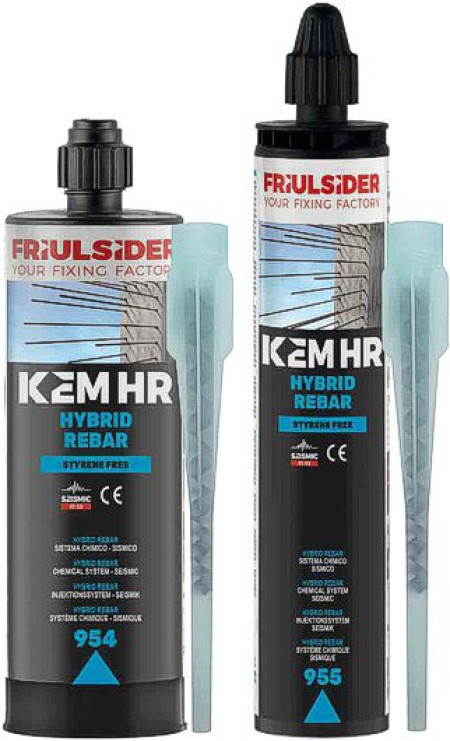 resina vinilestere friulsider hybrid  rebar kem hr 300ml conf.12 95502000000