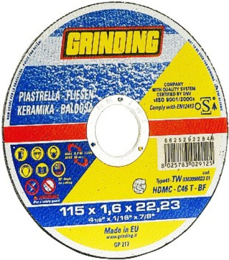 mole abrasive grinding t w mm.115x1,6x22  hd-mc 66252922846