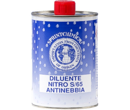 diluente nitro antinebbia s 65  sprintchimica latta lt.5 dinis655
