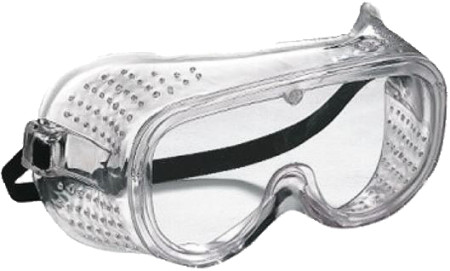 occhiali a mascherina c fori di areazione c elastico ce en166 161052