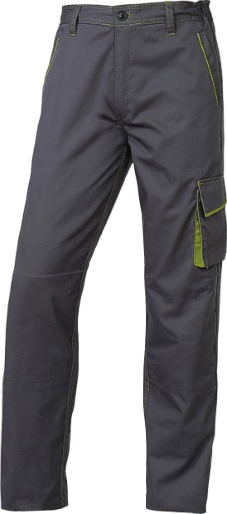 pantaloni da lavoro cotone + poliestere  gr.235 grigio verde m6pan-gr