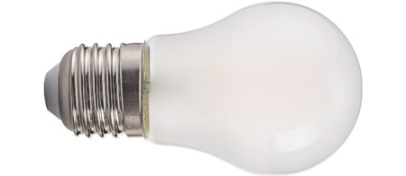 lampade century led vintage satinate  globetto e27 luce calda w.4 k.3000 lm.470 insg3-042730