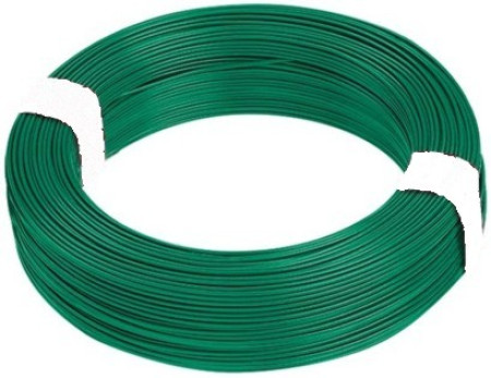 filo plastificato verde tensione d.mm.2,7 rt.mt.100 2mp1727m100c