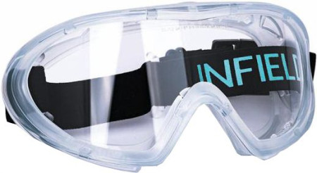occhiali protettivi infield c visiera  integrale pantor 9553-165