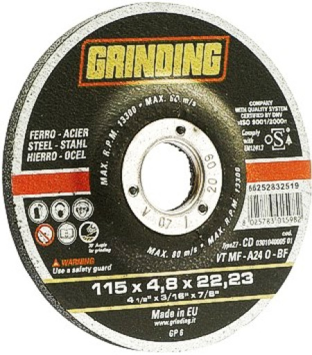 mole abrasive grinding c d mm.115x6,4x22  vt-mf 66252922561