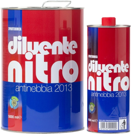 diluente nitro antinebbia 2013  sprintchimica latta lt.1 din20131