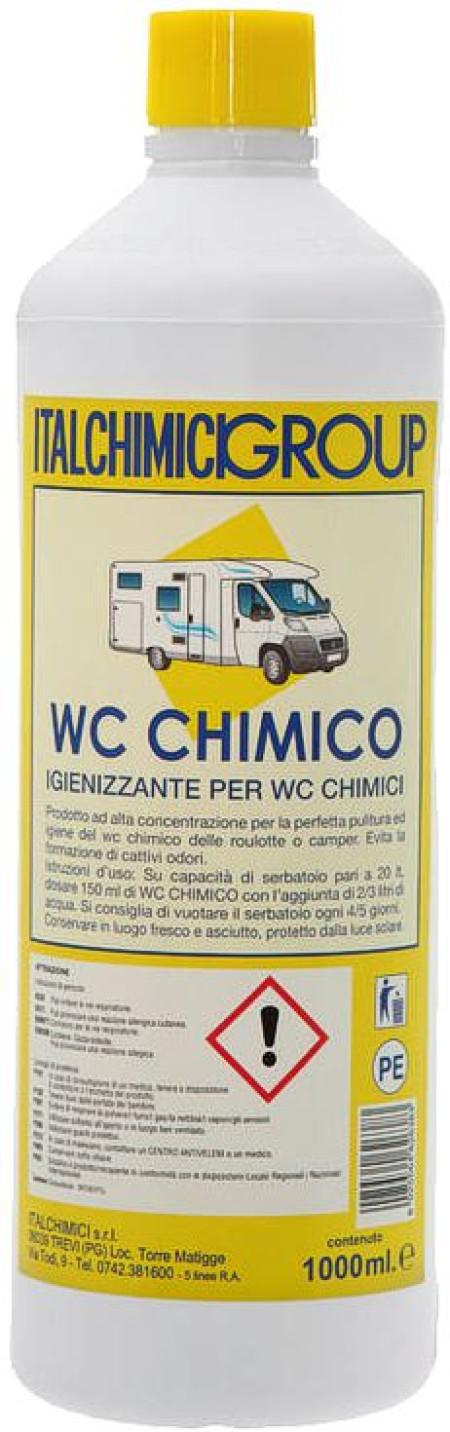 igienizzanti italchimici x wc chimici  lt.1 62638